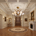 Load image into Gallery viewer, Gilded Age Medallion Semi-Flush Mount
