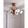 Load image into Gallery viewer, Gilded Age Medallion Semi-Flush Mount
