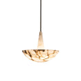 Charger l'image dans la visionneuse de la galerie, Veined Alabaster Pendant Lamp
