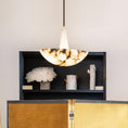 Load image into Gallery viewer, Veined Alabaster Pendant Lamp
