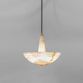 Charger l'image dans la visionneuse de la galerie, Veined Alabaster Pendant Lamp
