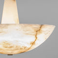 Charger l'image dans la visionneuse de la galerie, Veined Alabaster Pendant Lamp
