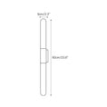 Bild in Galerie-Betrachter laden, Velin Alabaster Tube Wall Sconce
