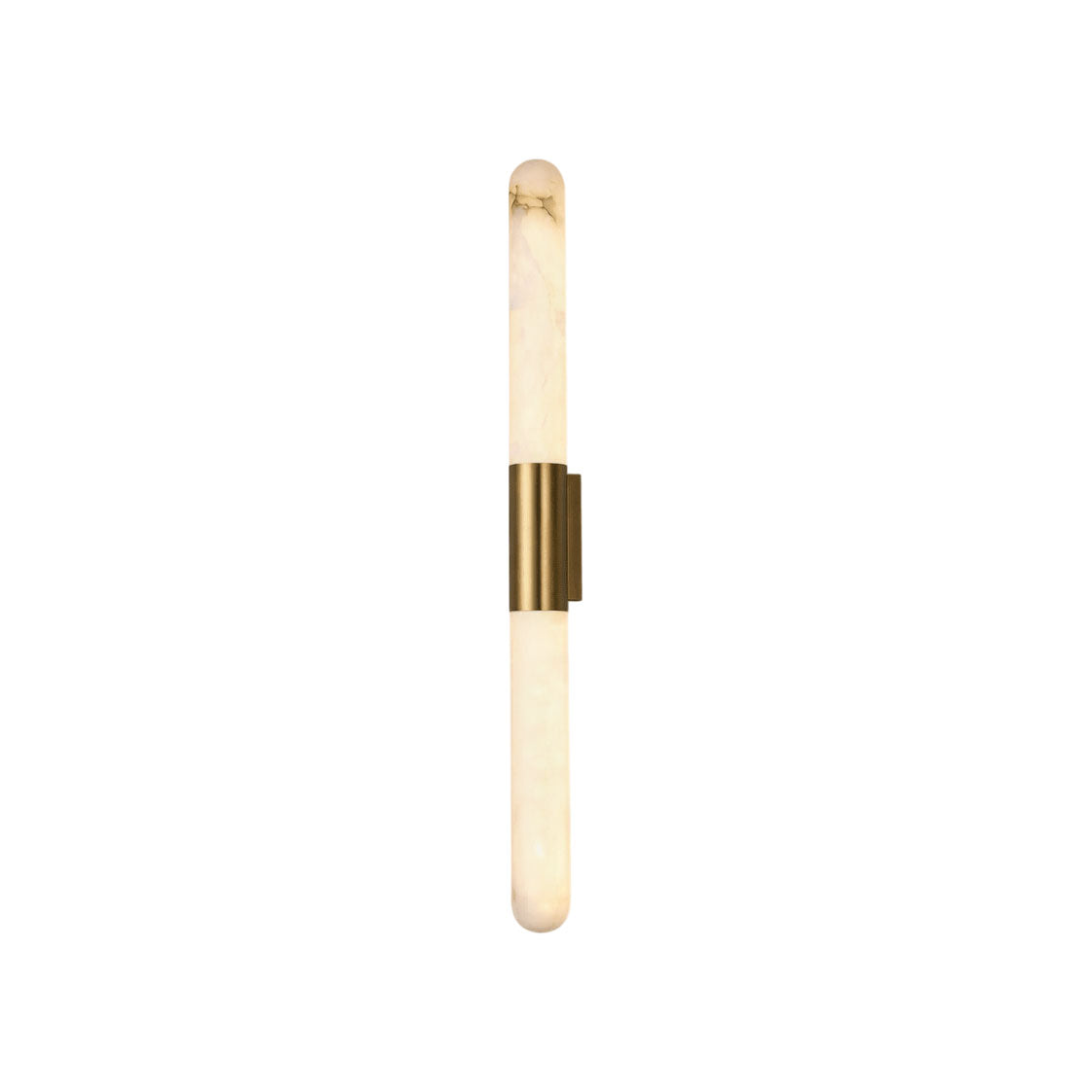 Velin Alabaster Tube Wall Sconce
