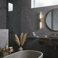 Load image into Gallery viewer, Velin Alabaster Tube Wall Sconce
