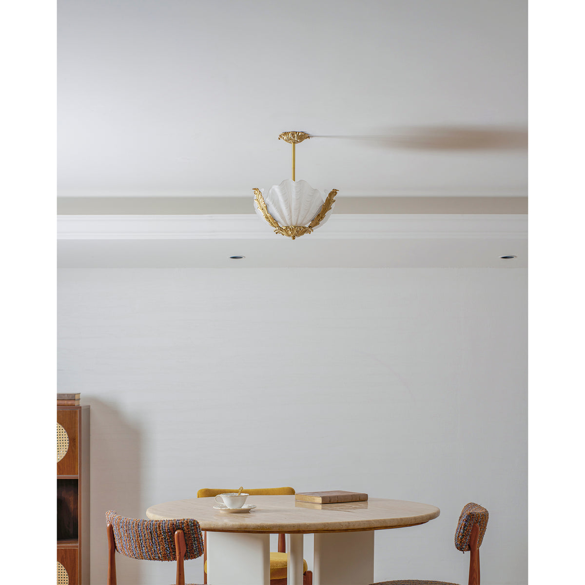 Luminaire plafond Velmira Shell