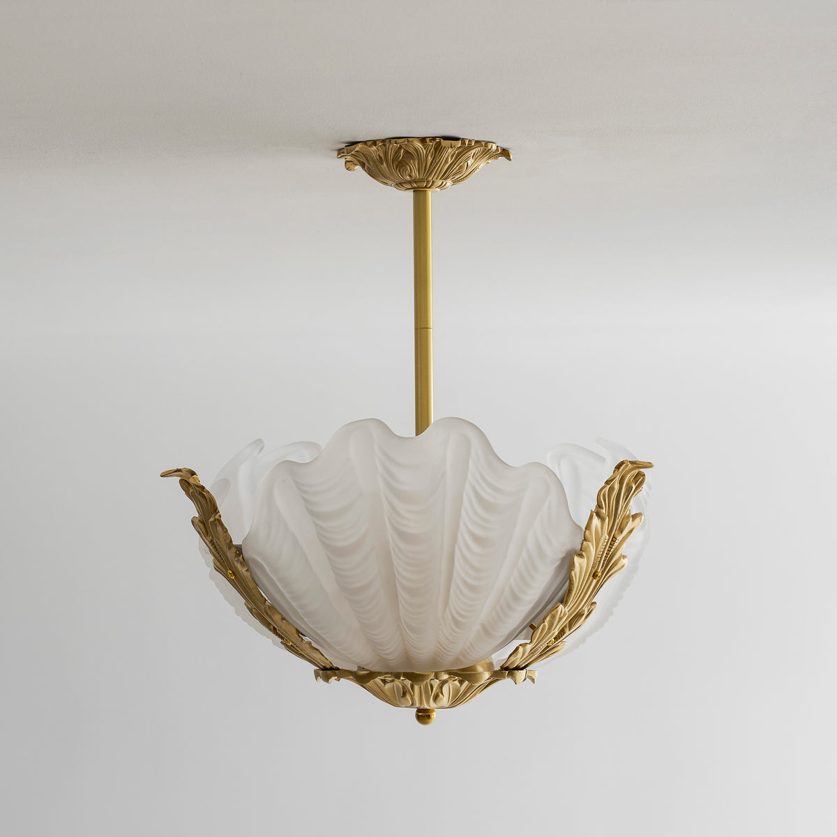 Luminaire plafond Velmira Shell