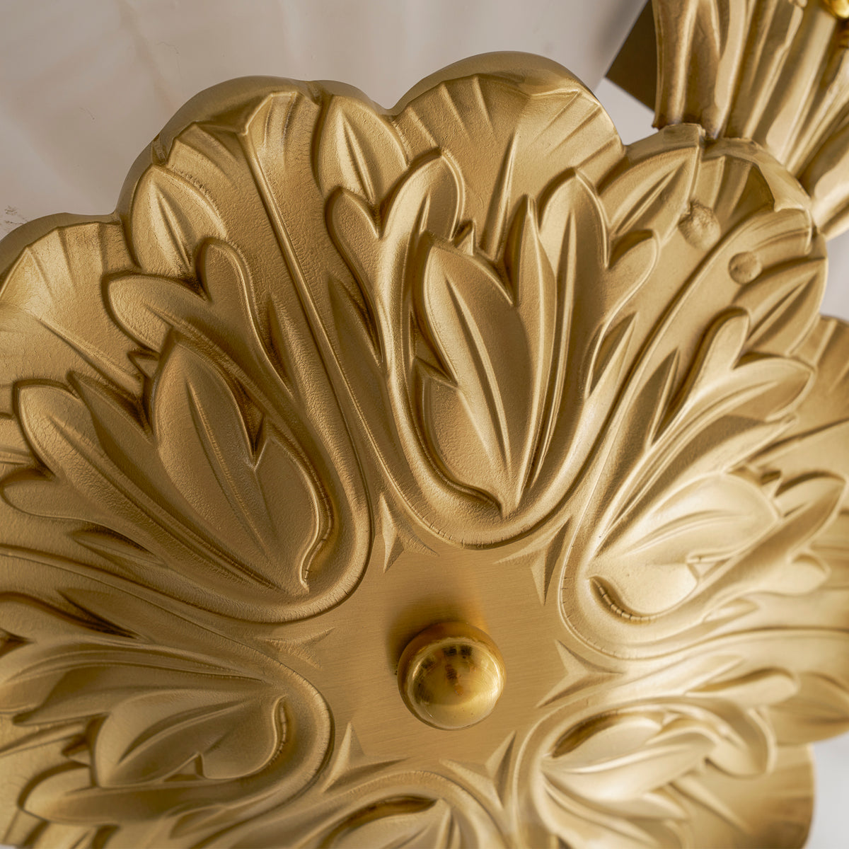 Luminaire plafond Velmira Shell