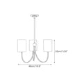 Load image into Gallery viewer, Velmora Alabaster Chandelier
