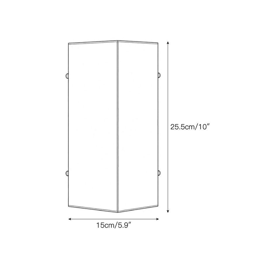 Velorin Onyx Wall Sconce – detail 3 — Dimension drawings 1