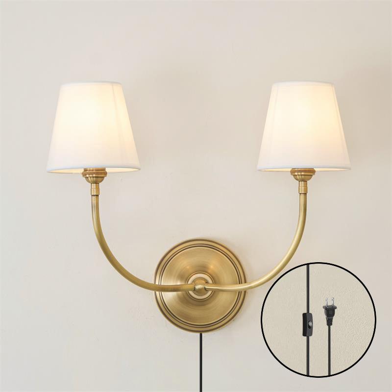 Vendome Plug-in Sconce