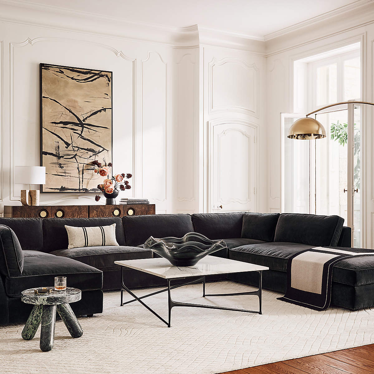 Venus Marble FLoor Lamp