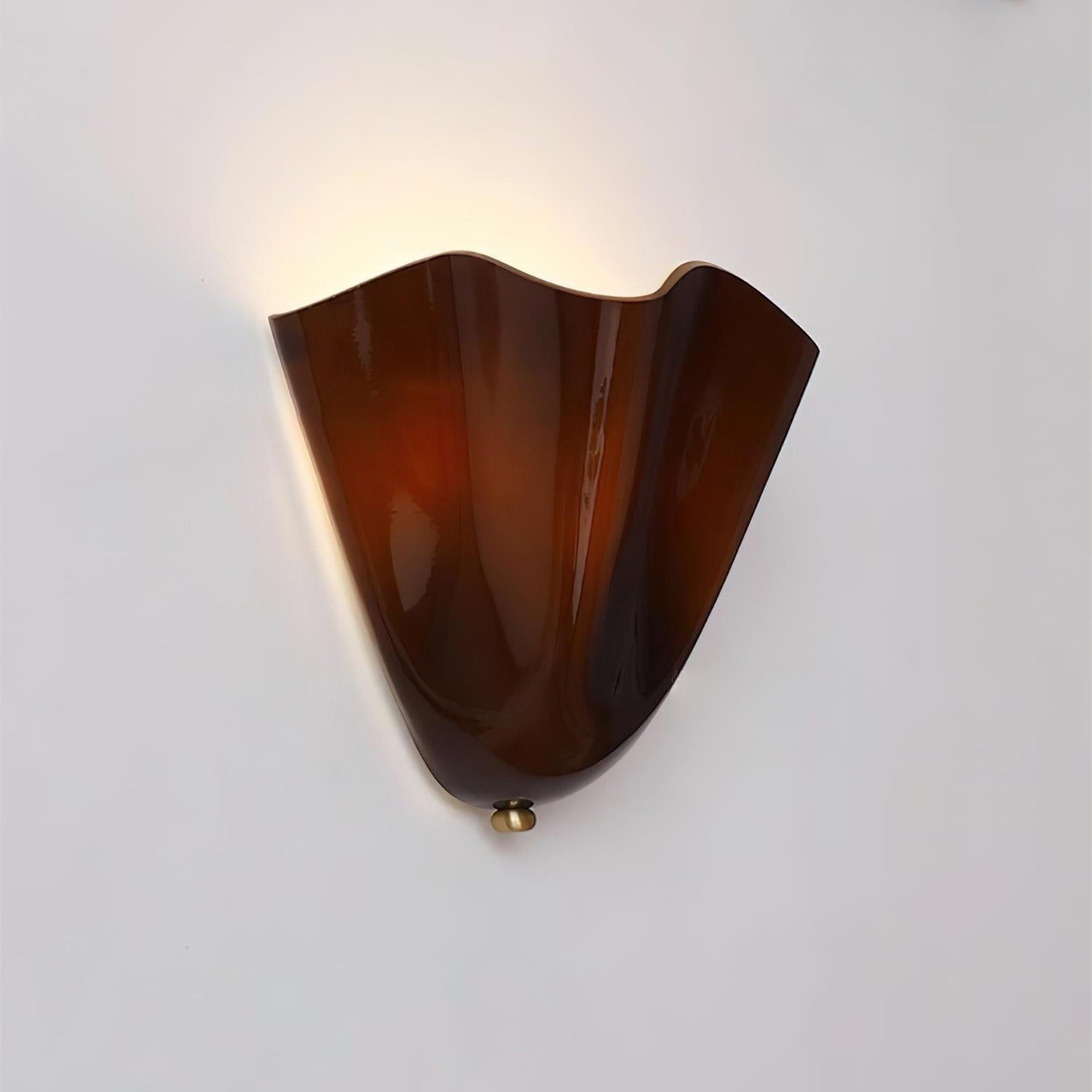 Flower Glass Wall Lamp