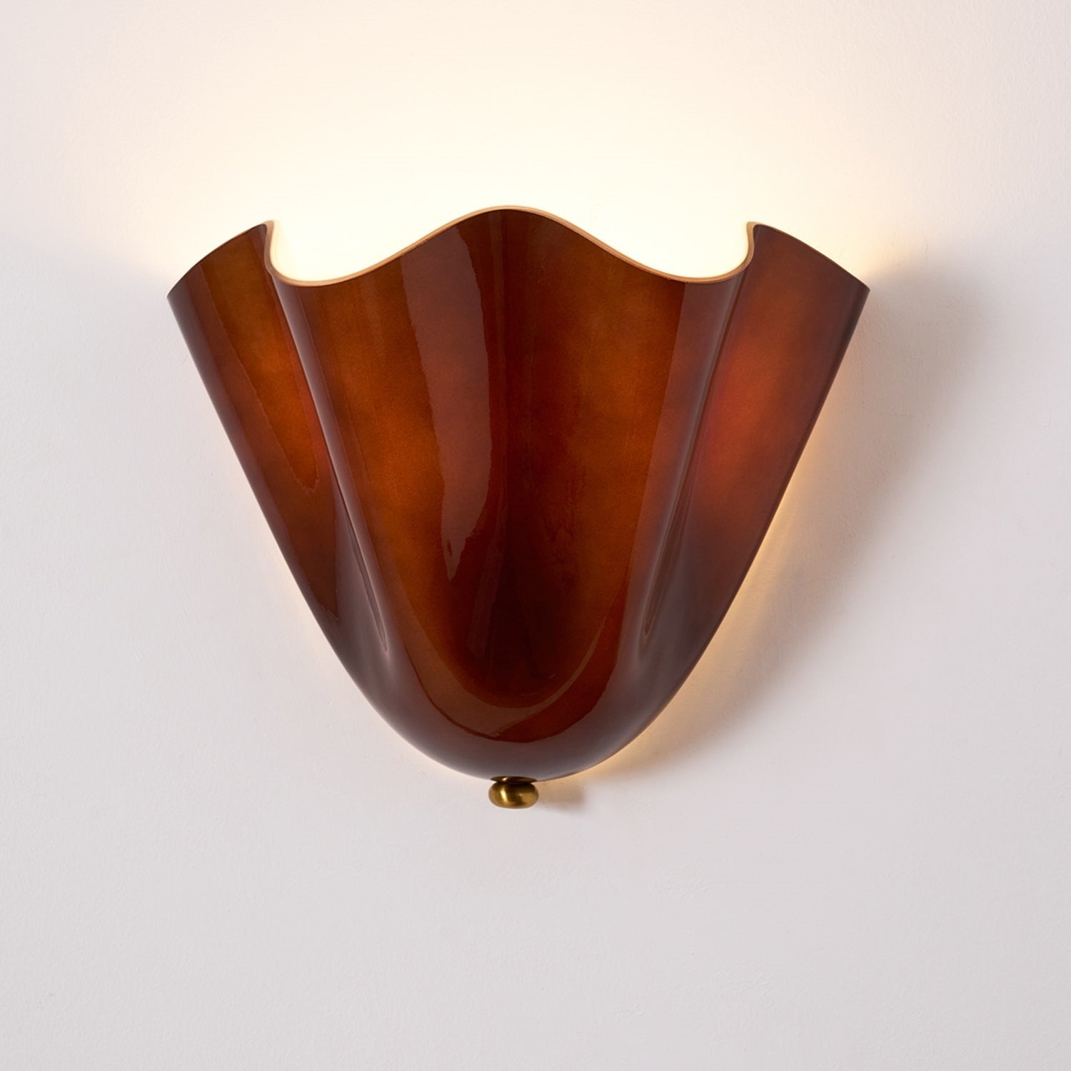 Flower Glass Wall Lamp