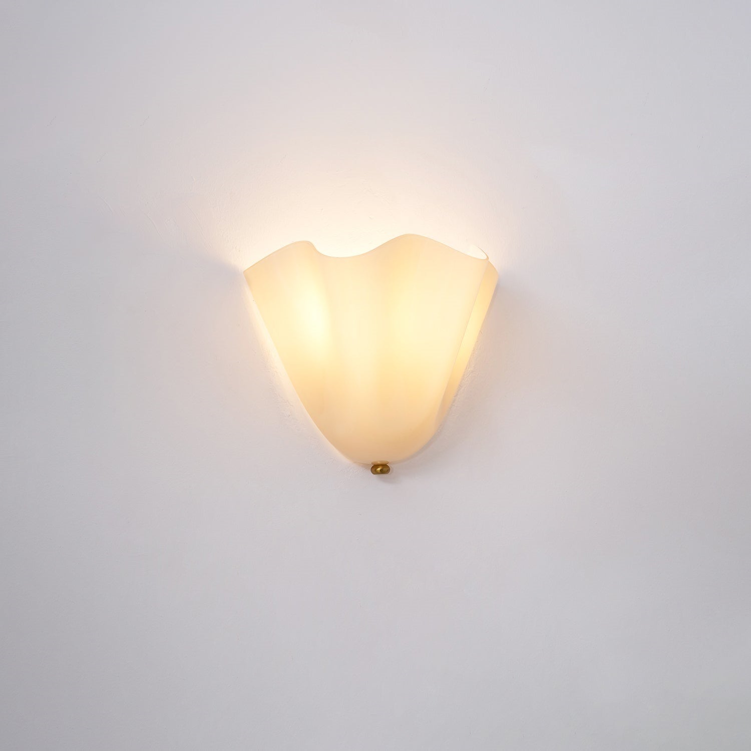 Flower Glass Wall Lamp