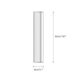 Load image into Gallery viewer, Vertical Alabaster Roller Wall Sconce
