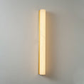 Laad afbeelding in galerij, Vertical Alabaster Roller Wandlamp
