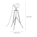 Load image into Gallery viewer, Victoria Tripod Floor Lamp
