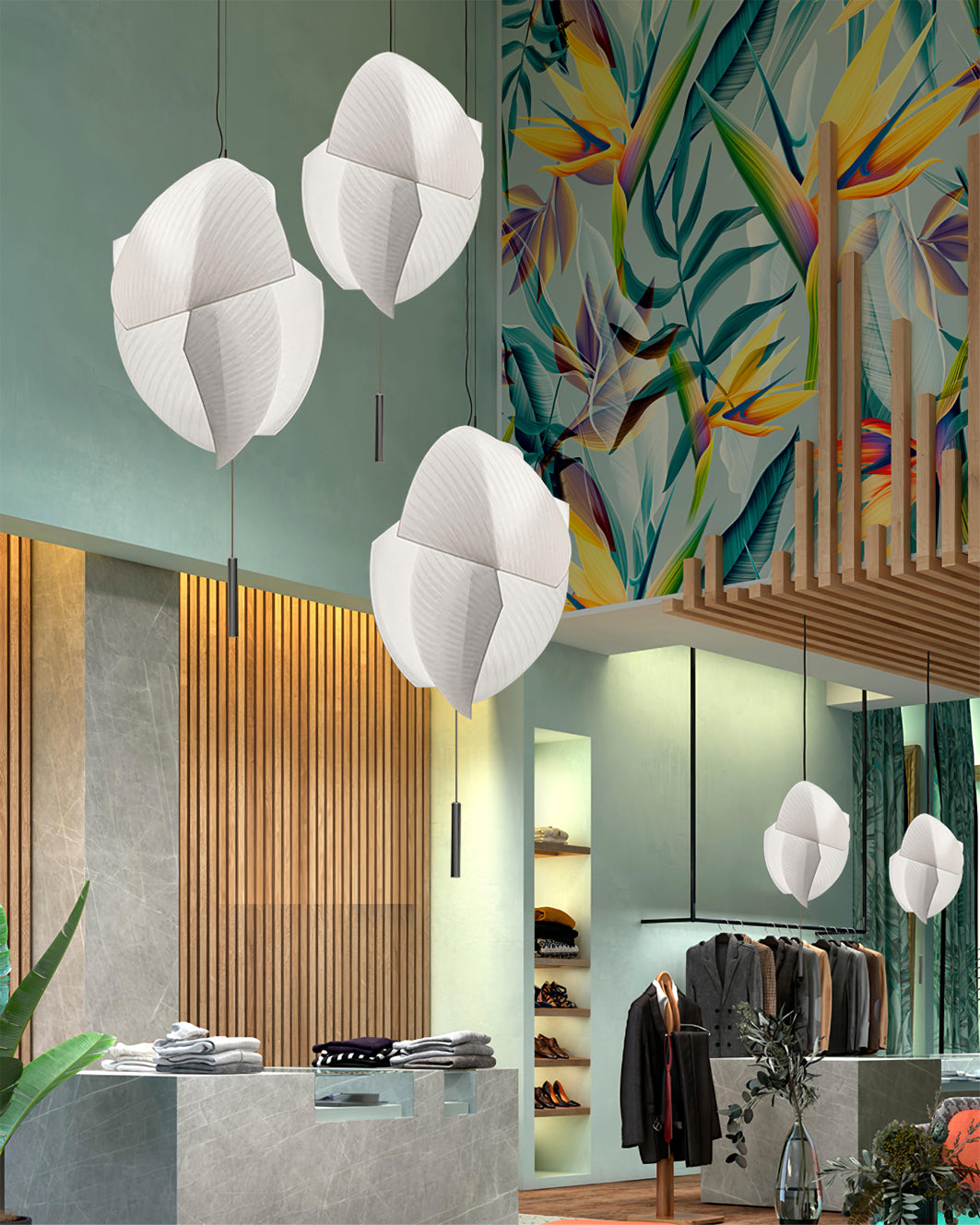 Voiles Pendant Lamp