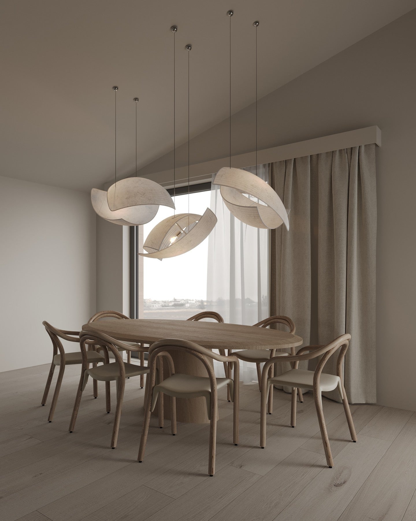 Voiles Pendant Lamp