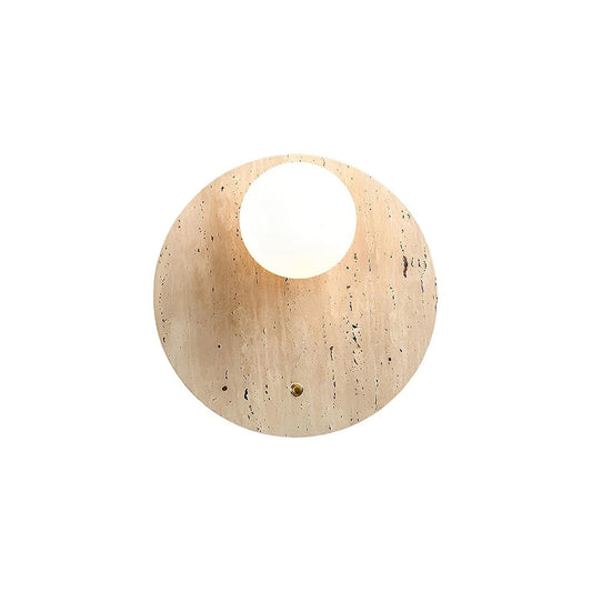Wabi Travertine Wall Lamp