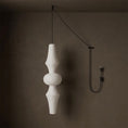 Load image into Gallery viewer, Washi Paper E Pendant Swag Lights
