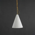Bild in Galerie-Betrachter laden, White Plaster Pendant Lamp
