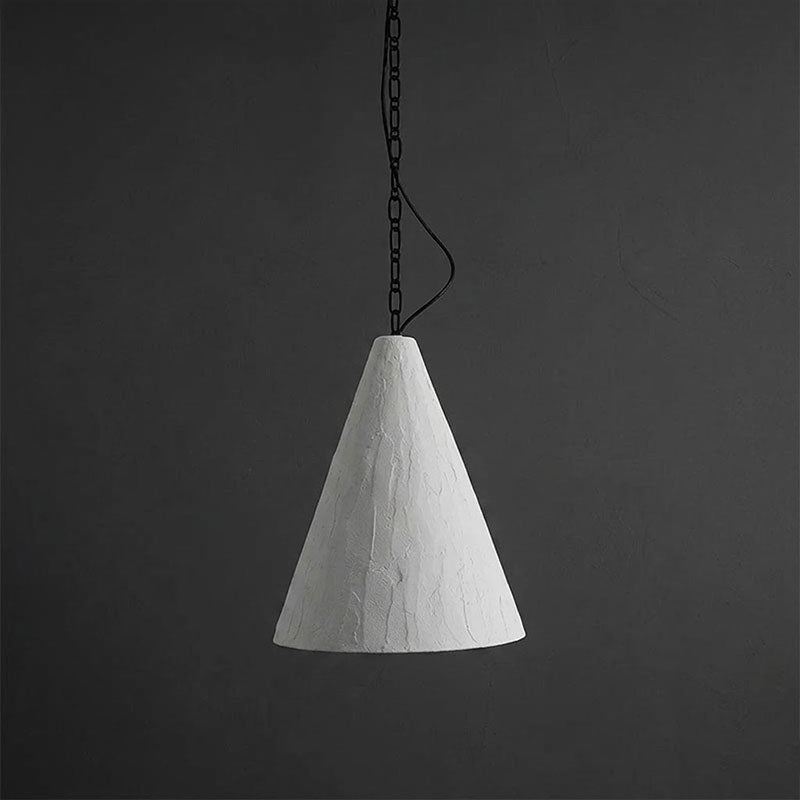 White Plaster Pendant Lamp