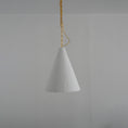 Load image into Gallery viewer, White Plaster Pendant Lamp
