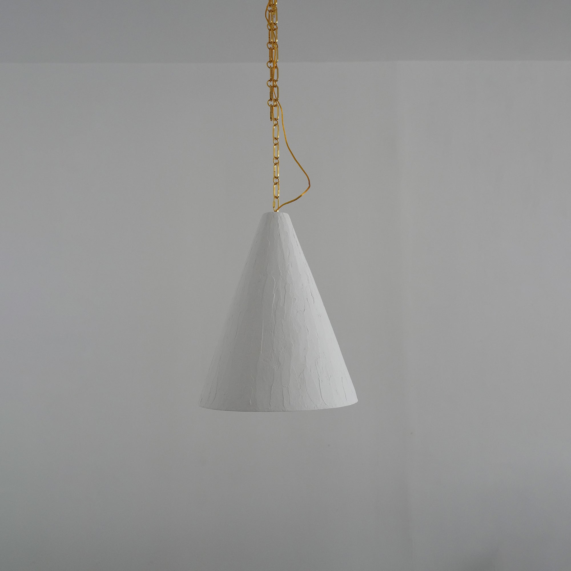 White Plaster Pendant Lamp