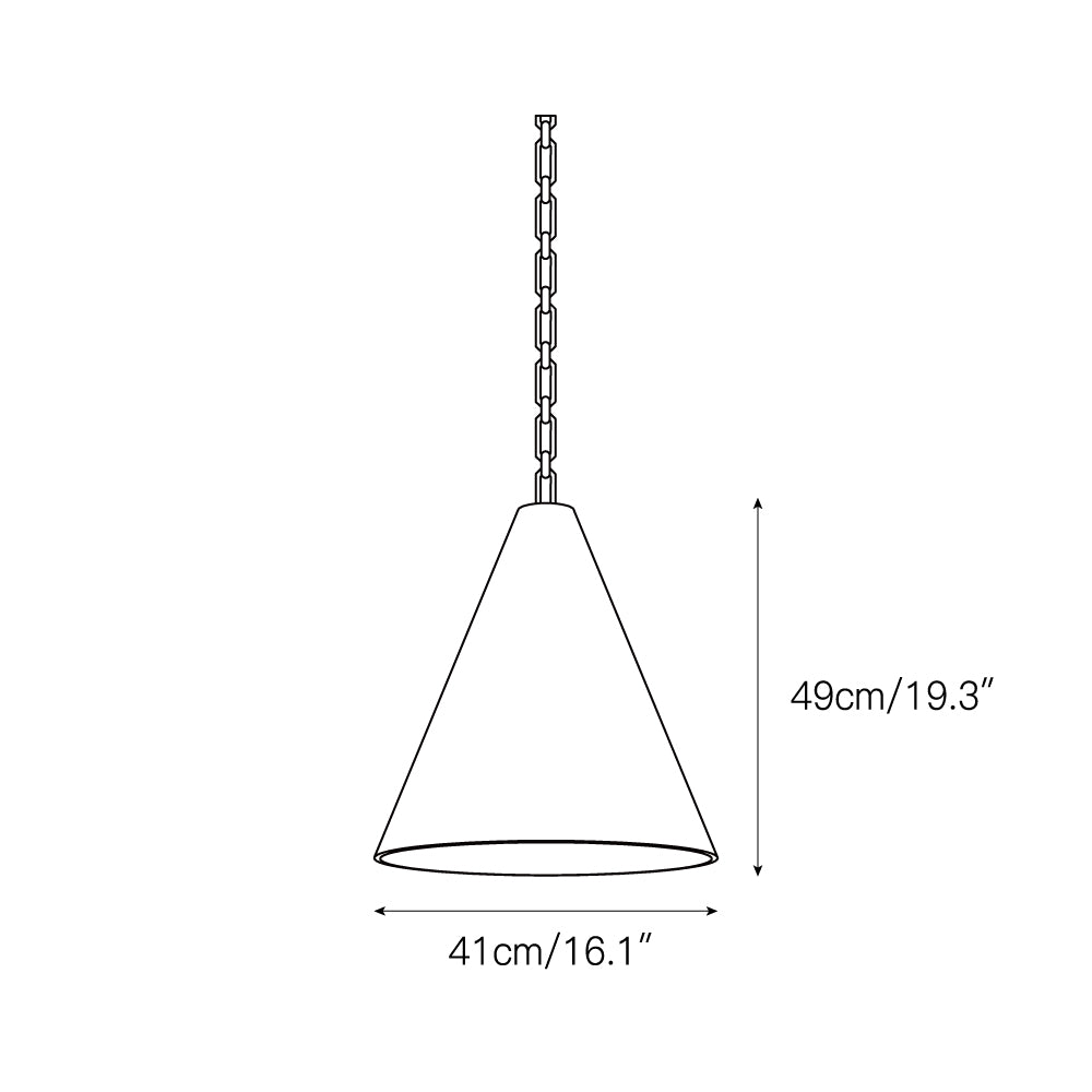 White Plaster Pendant Lamp