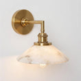 Load image into Gallery viewer, Whizzer Alabaster Wall Sconce
