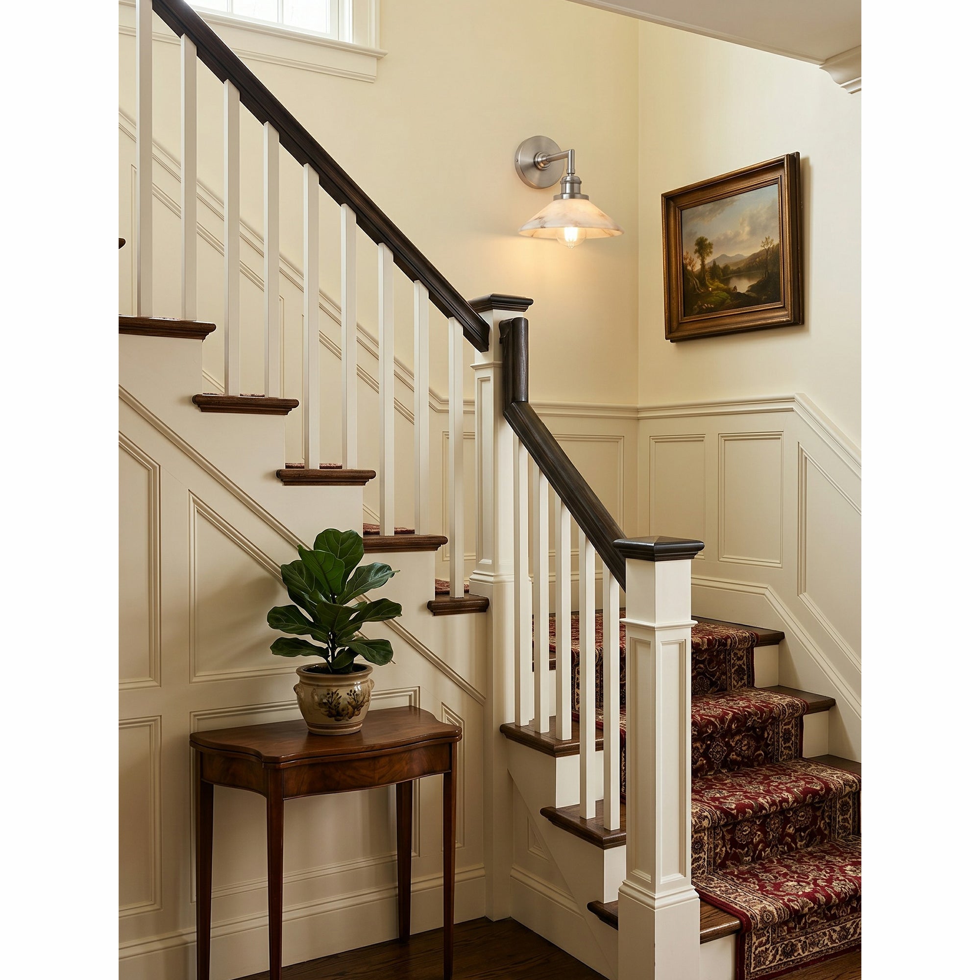 Whizzer Alabaster Wall Sconce