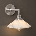 Load image into Gallery viewer, Whizzer Alabaster Wall Sconce

