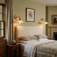 Load image into Gallery viewer, Whizzer Alabaster Wall Sconce

