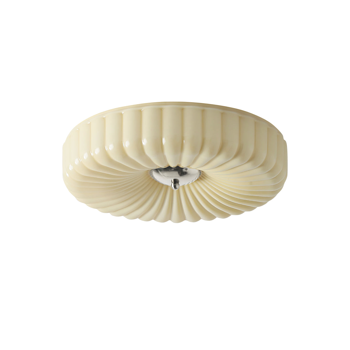 Willa Glass Flush Mount Ceiling Light