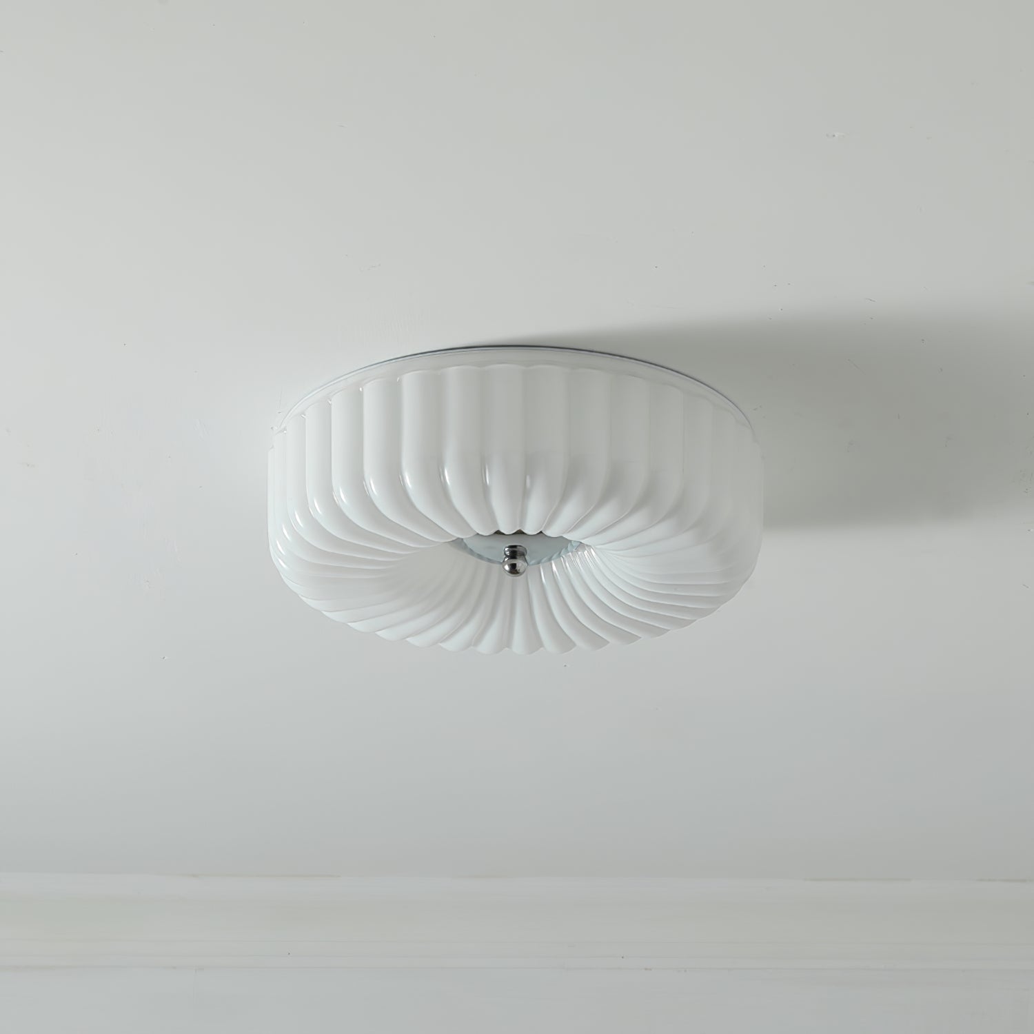 Willa Glass Flush Mount Ceiling Light