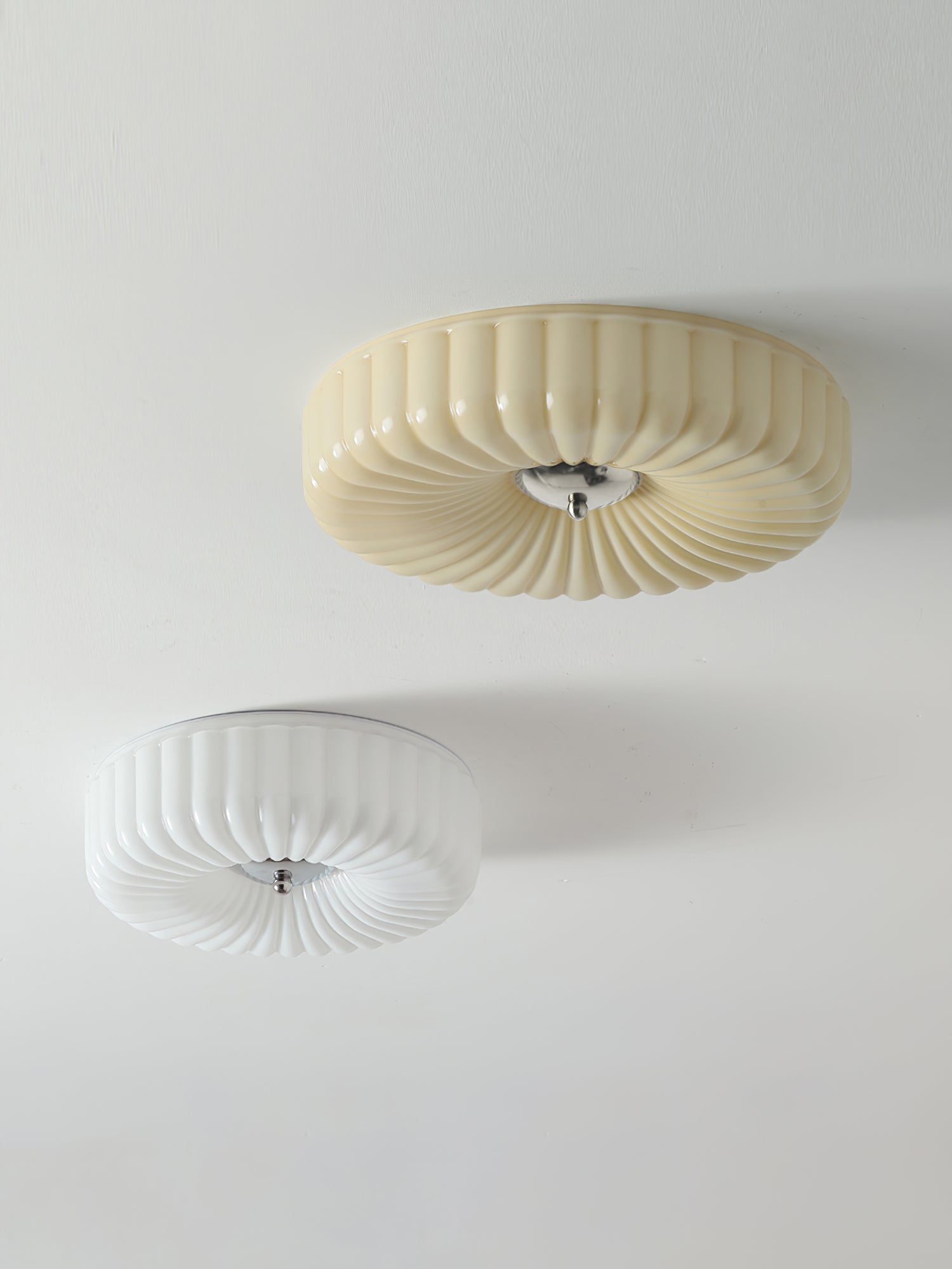 Willa Glass Flush Mount Ceiling Light