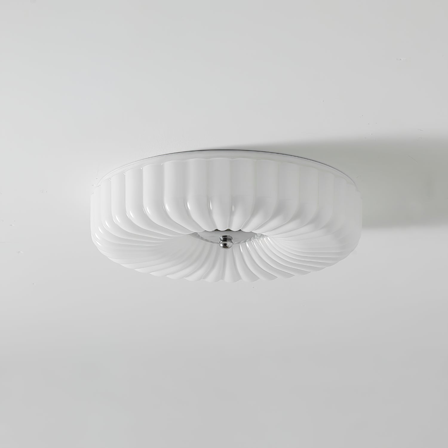 Willa Glass Flush Mount Ceiling Light