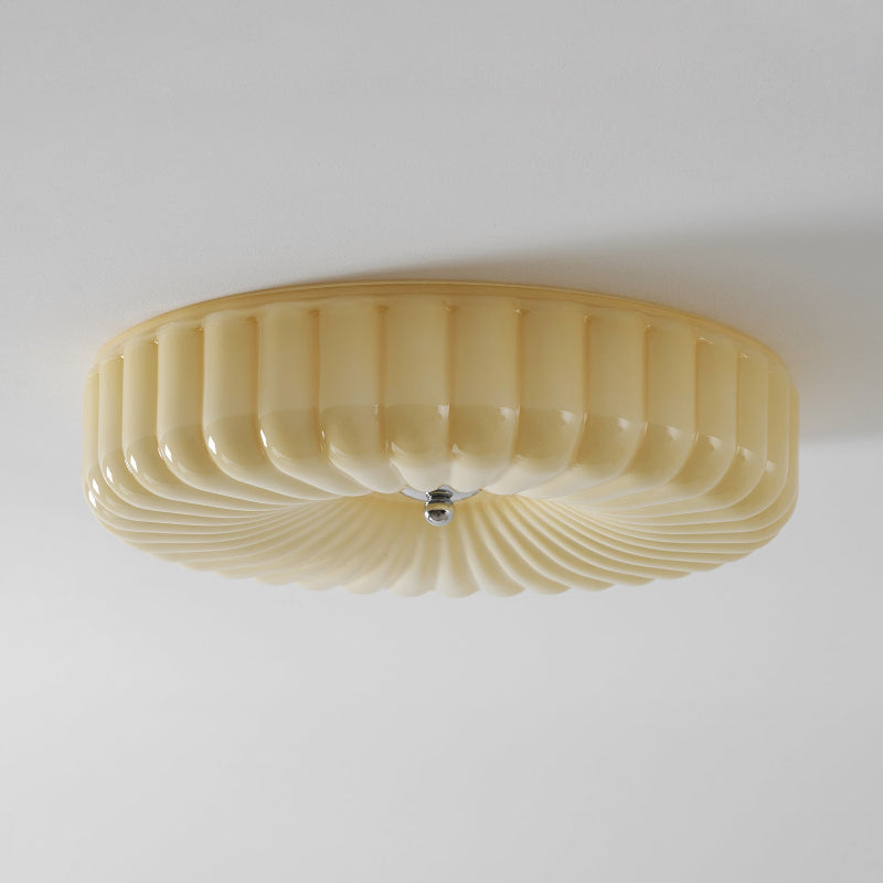 Willa Glass Flush Mount Ceiling Light