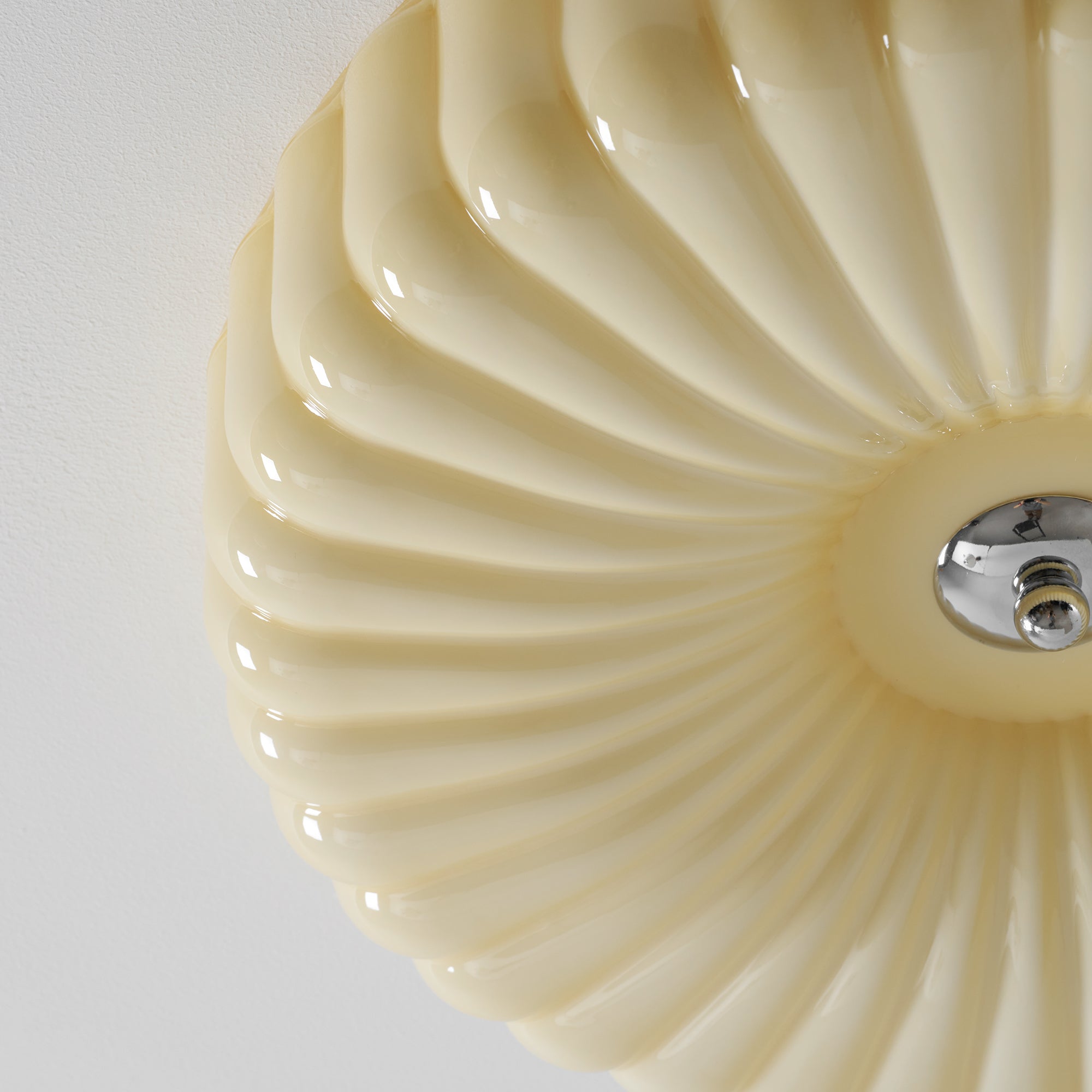 Willa Glass Flush Mount Ceiling Light