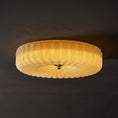 Load image into Gallery viewer, Willa Glass Flush Mount Ceiling Light
