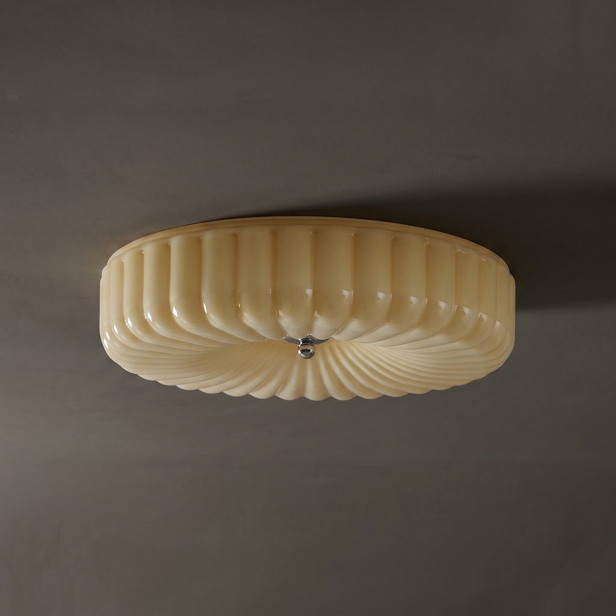 Willa Glass Flush Mount Ceiling Light