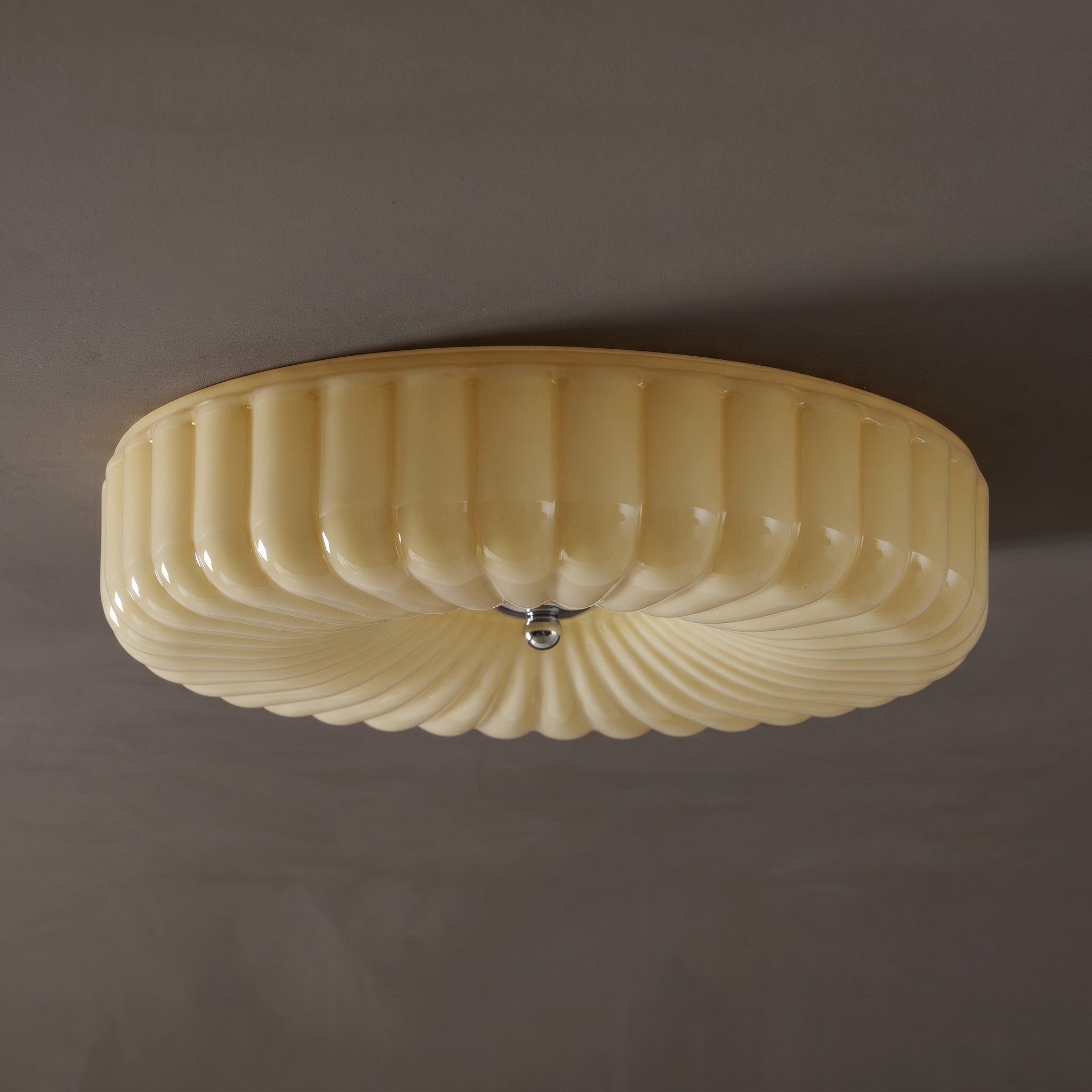 Willa Glass Flush Mount Ceiling Light