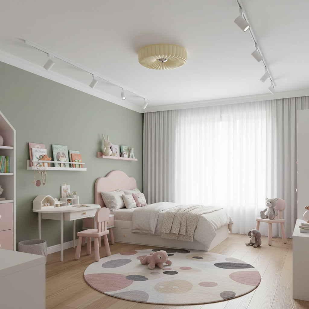 Willa Glass Flush Mount Ceiling Light