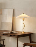 Load image into Gallery viewer, Willow Wavy Table Lamp
