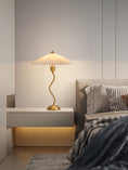 Load image into Gallery viewer, Willow Wavy Table Lamp
