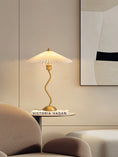 Load image into Gallery viewer, Willow Wavy Table Lamp
