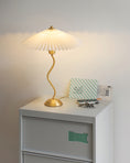 Load image into Gallery viewer, Willow Wavy Table Lamp
