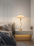 Load image into Gallery viewer, Willow Wavy Table Lamp
